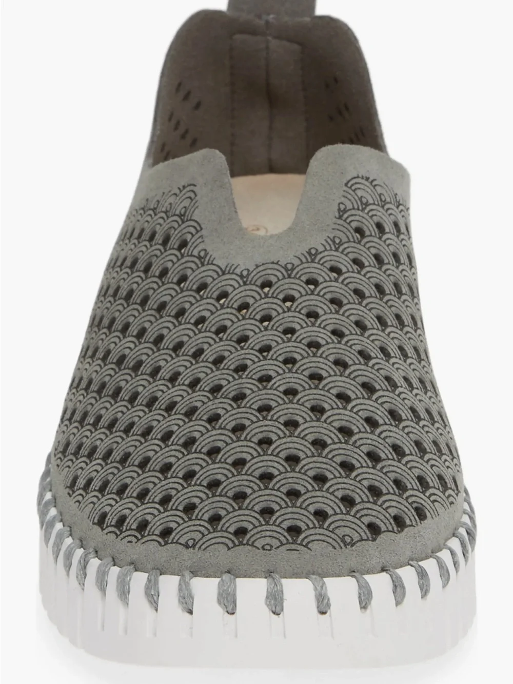 Ilse Jacobsen Tulip Perforated Slip On Sneakers Shoes